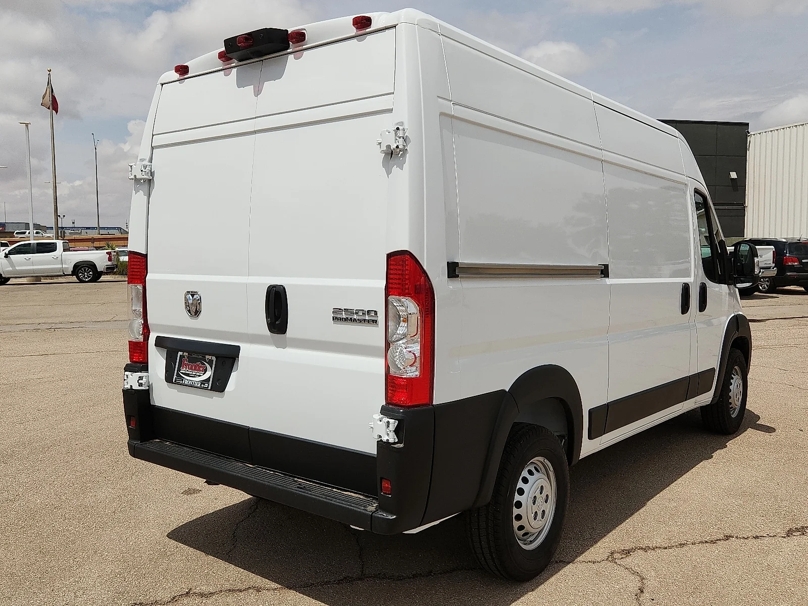 New 2026 Bright White Clear-Coat  Paint Ram PROMASTER 2500 TRADESMAN CARGO VAN HIGH ROOF 136