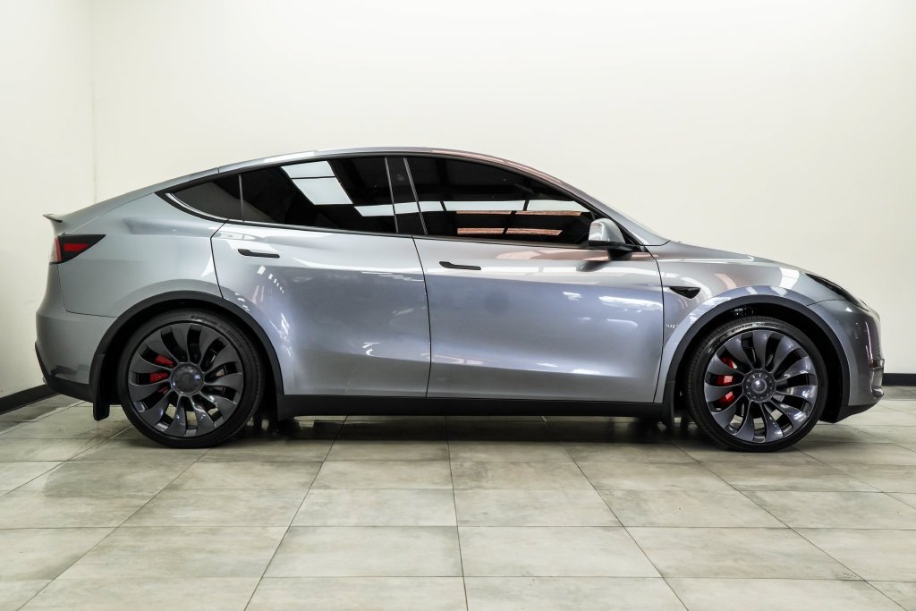 Used 2025 Silver Tesla Performance image 11