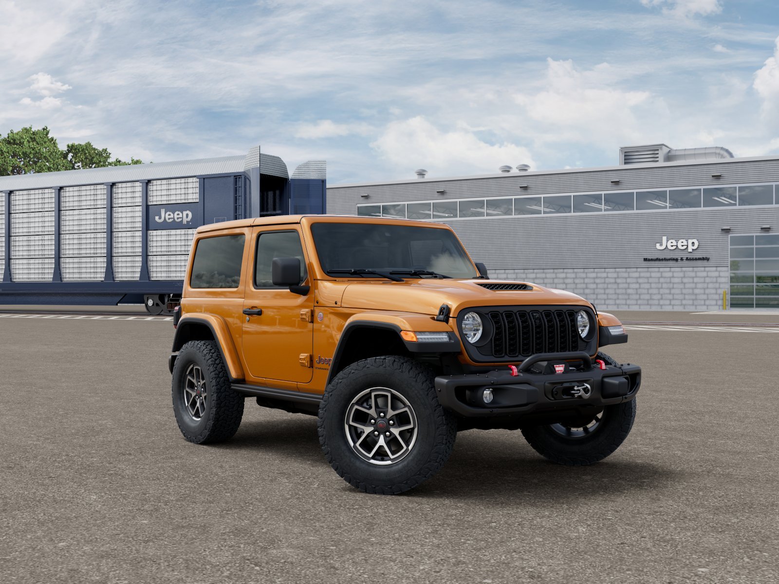 New 2026 Goldilocks Exterior Paint Jeep Rubicon X image 3