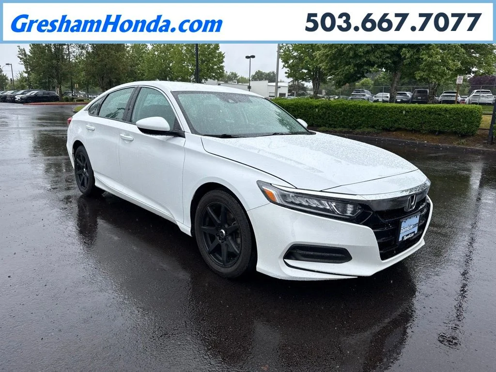 Used 2019 Platinum White Pearl Honda LX image 1