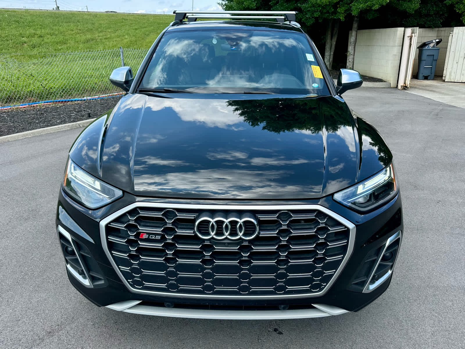 Used 2022 Mythos Black Metallic Audi Premium Plus image 2