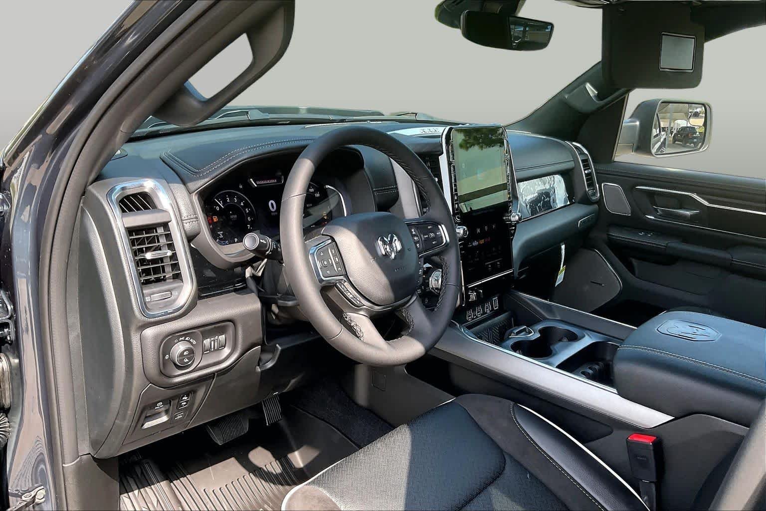 New 2026 Forged Blue Metallic Exterior Paint RAM Laramie image 8