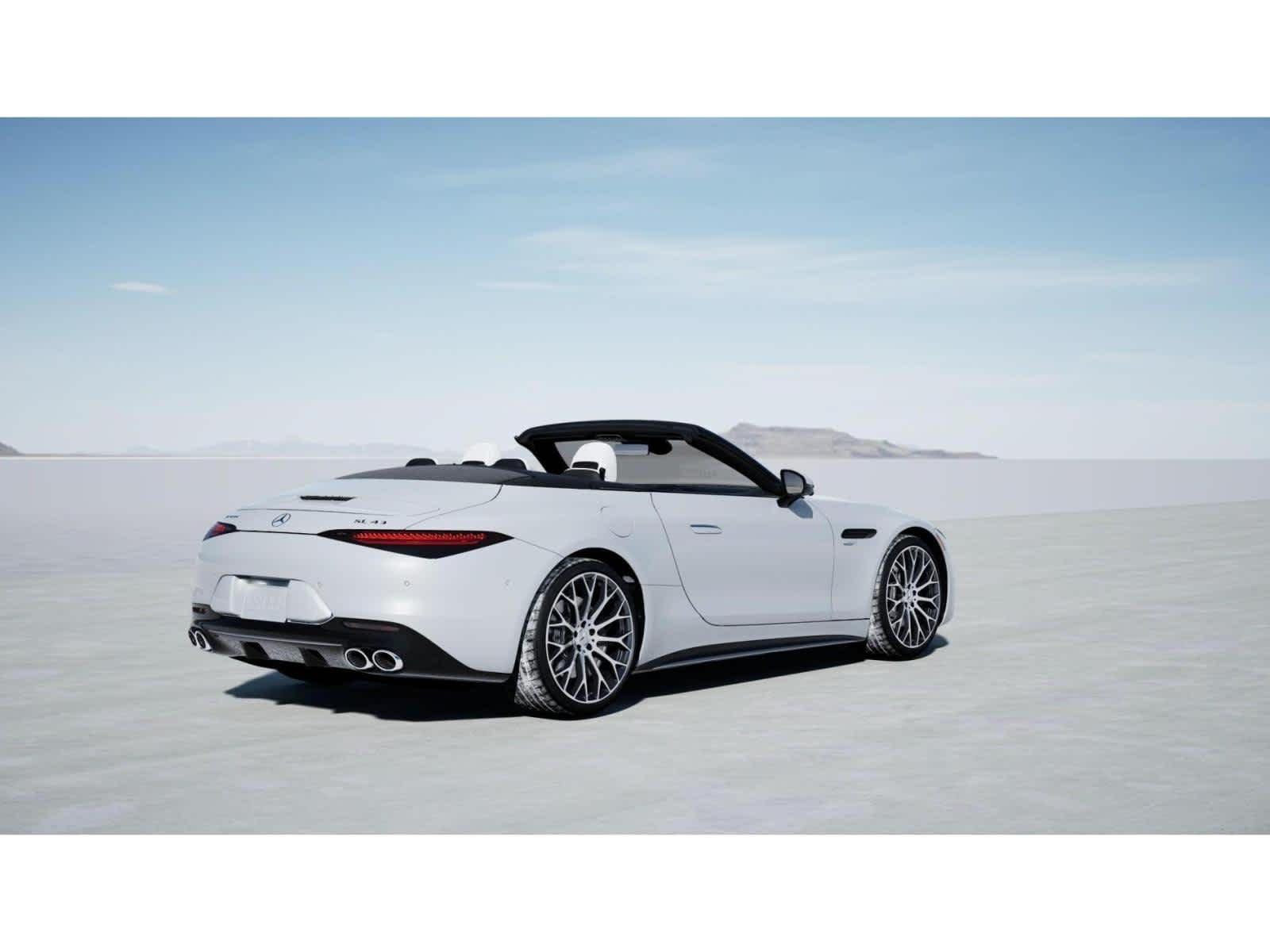 New 2027 MANUFAKTUR Moonlight White Metallic Mercedes-Benz AMG® SL 43 Roadster image 20