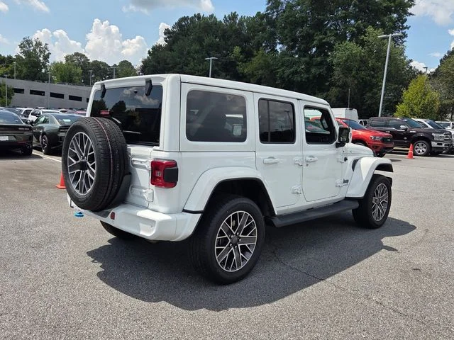 Used 2023 White Jeep Sahara 4xe image 9