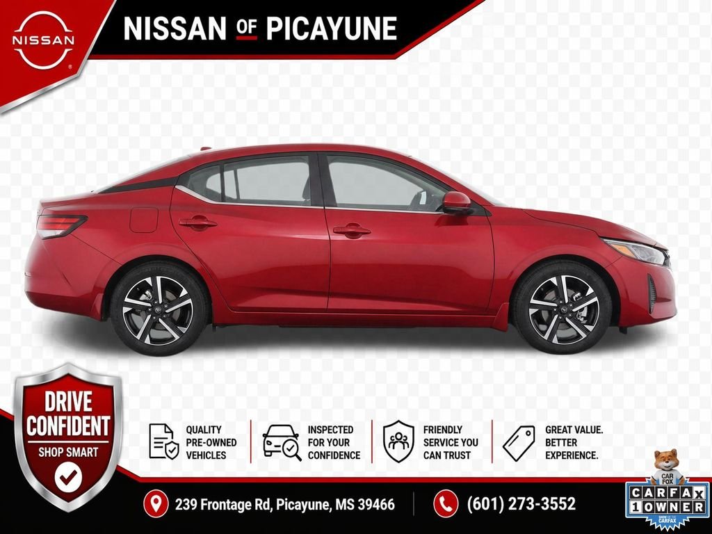 Certified 2024 Nissan Sentra SV with VIN 3N1AB8CV6RY208295 for sale in Picayune, MS