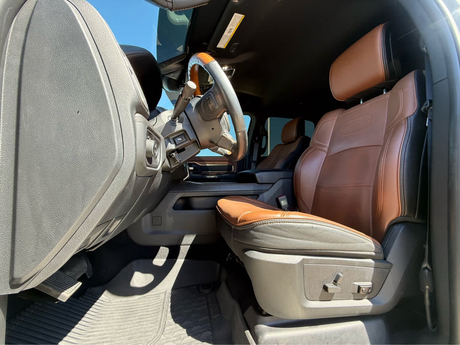 Used 2022 Pearl White Ram Longhorn image 22
