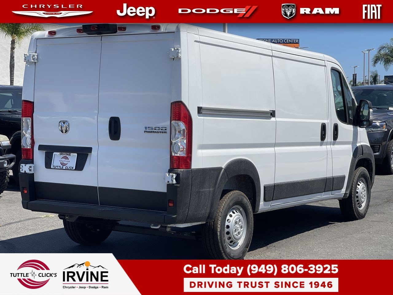 New 2026 Bright White Clear-Coat Exterior Paint RAM Tradesman image 6