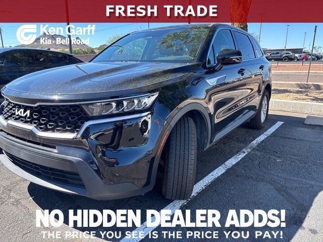 Used 2023 Ebony Black Kia LX image 1