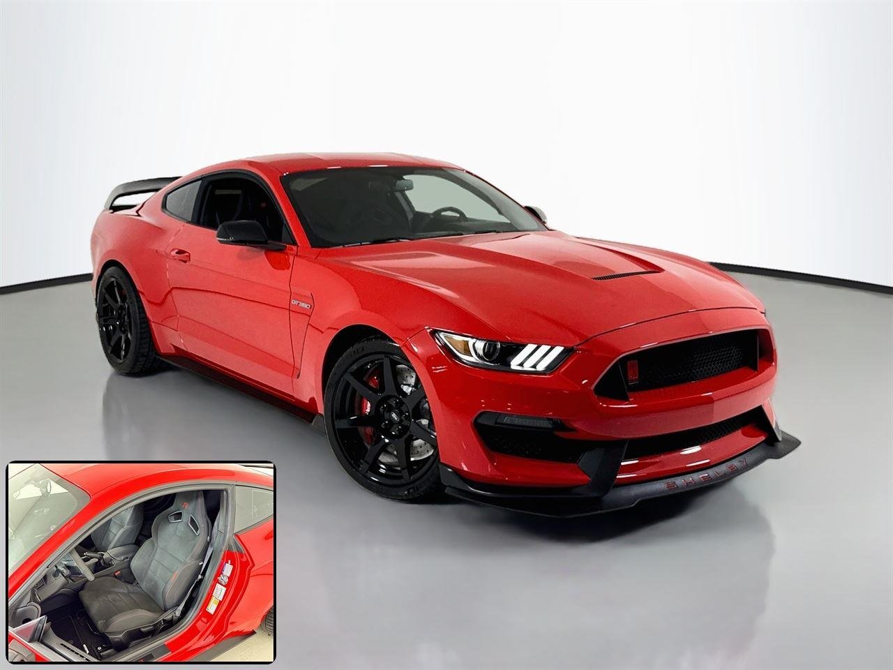 Used 2017 Race Red Ford Shelby GT350R | Recaro Seats | Manual Trans image 2