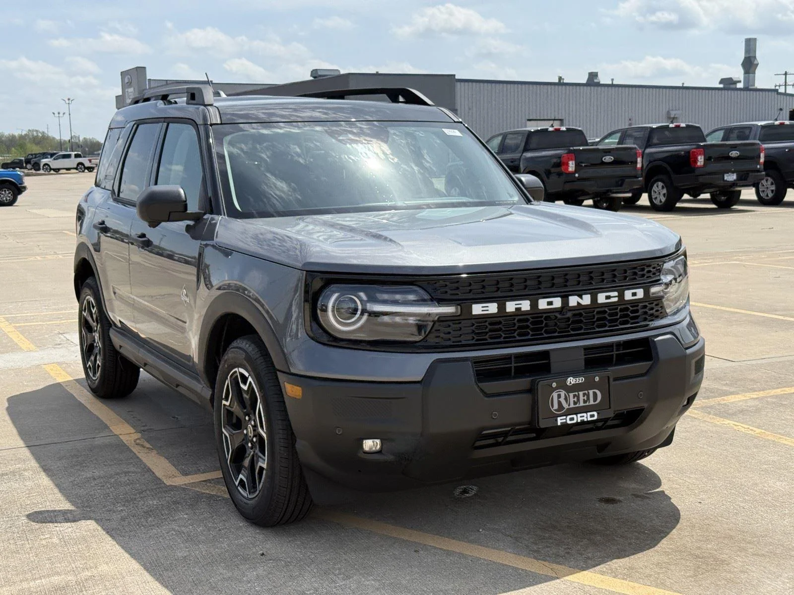 New 2026 Carbonized Gray Metallic Ford Outer Banks® image 2