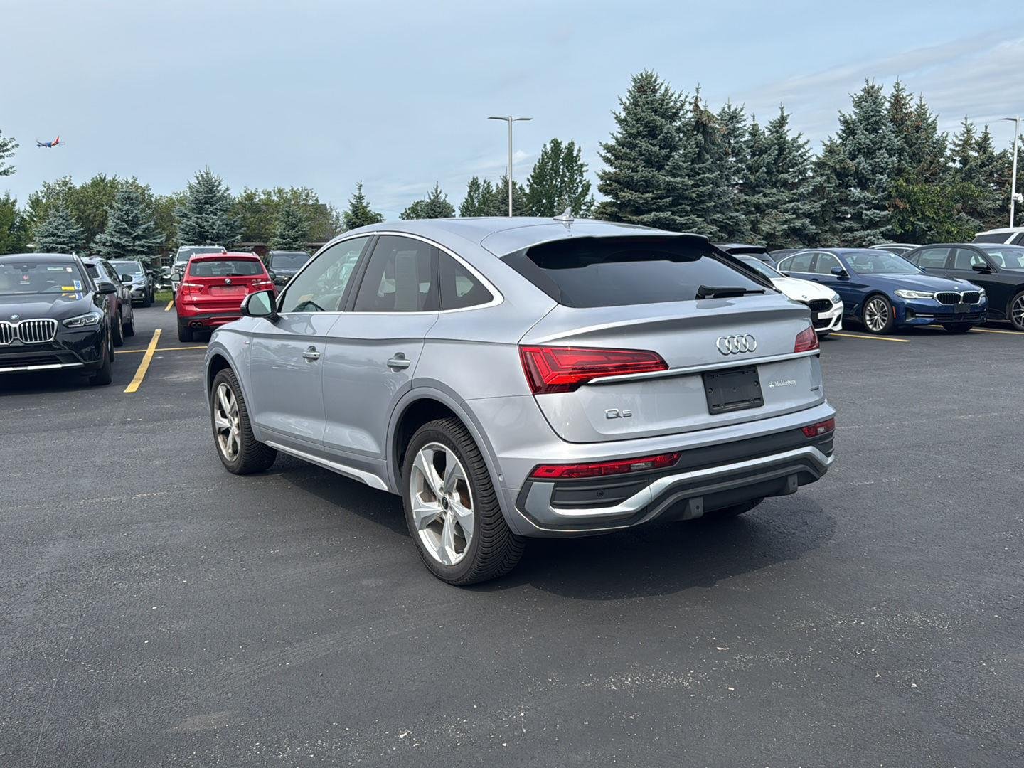 Used 2022 Florett Silver Metallic Audi S line Prestige image 5