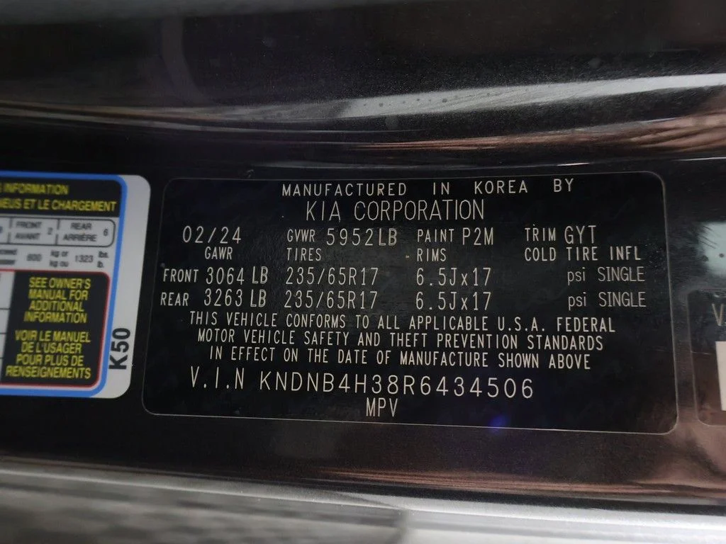 Used 2024 Gray Kia LX Seat Package image 53