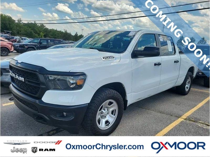 Used 2023 Bright White Clearcoat Ram Tradesman image 1