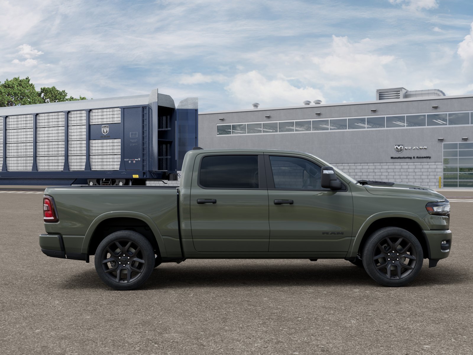 New 2026 Canyon Lake Exterior Paint RAM Laramie Night Edition image 25