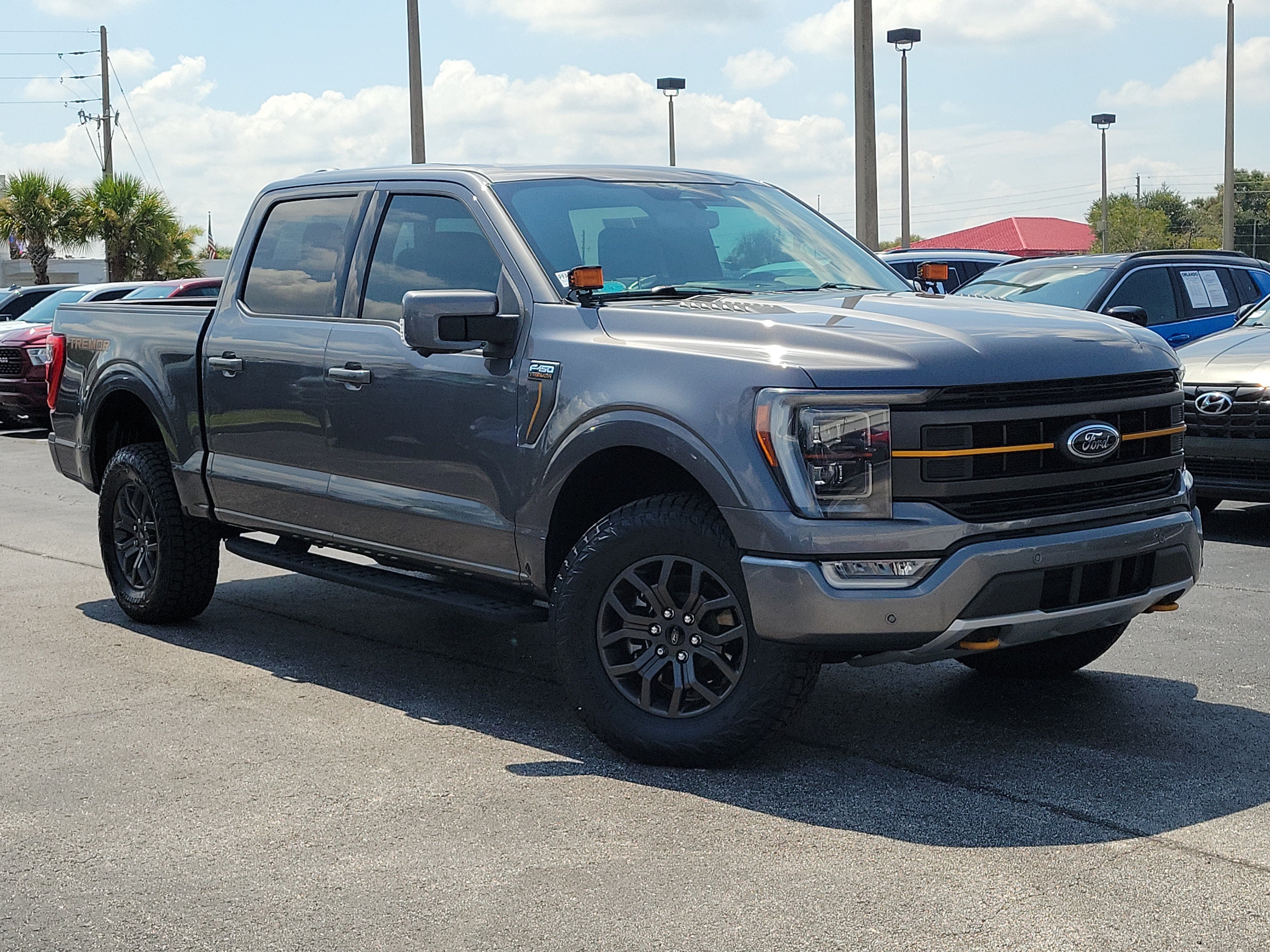 Used 2023 Gray Metallic Ford Tremor image 1