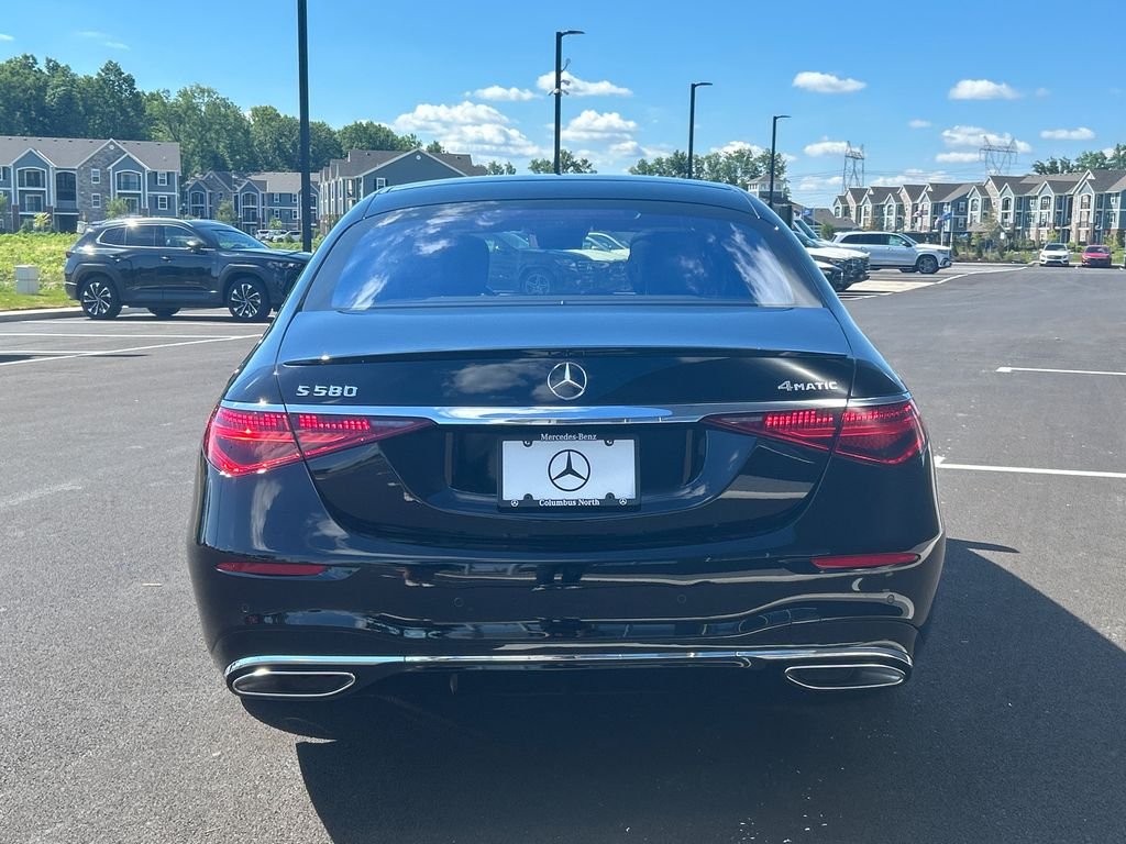 New 2026 Black Mercedes-Benz S580 image 6