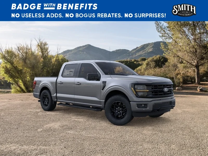 New 2026 Carbonized Gray Metallic Ford XLT image 8