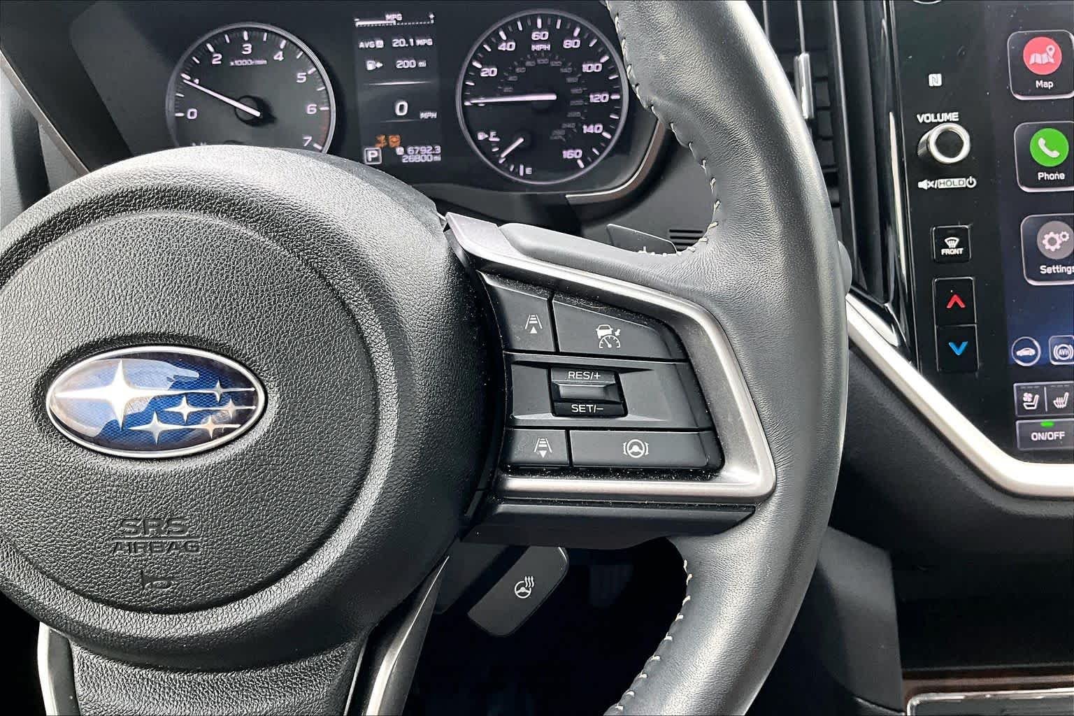 Used 2025 Crystal White Pearl Subaru Touring image 22
