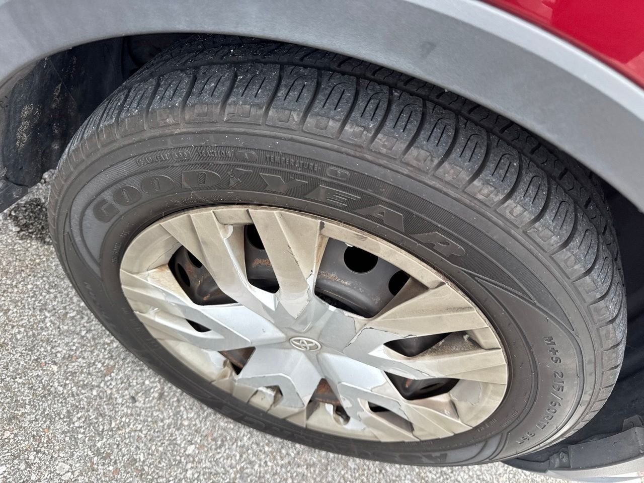 Used 2019 Red Toyota LE image 4