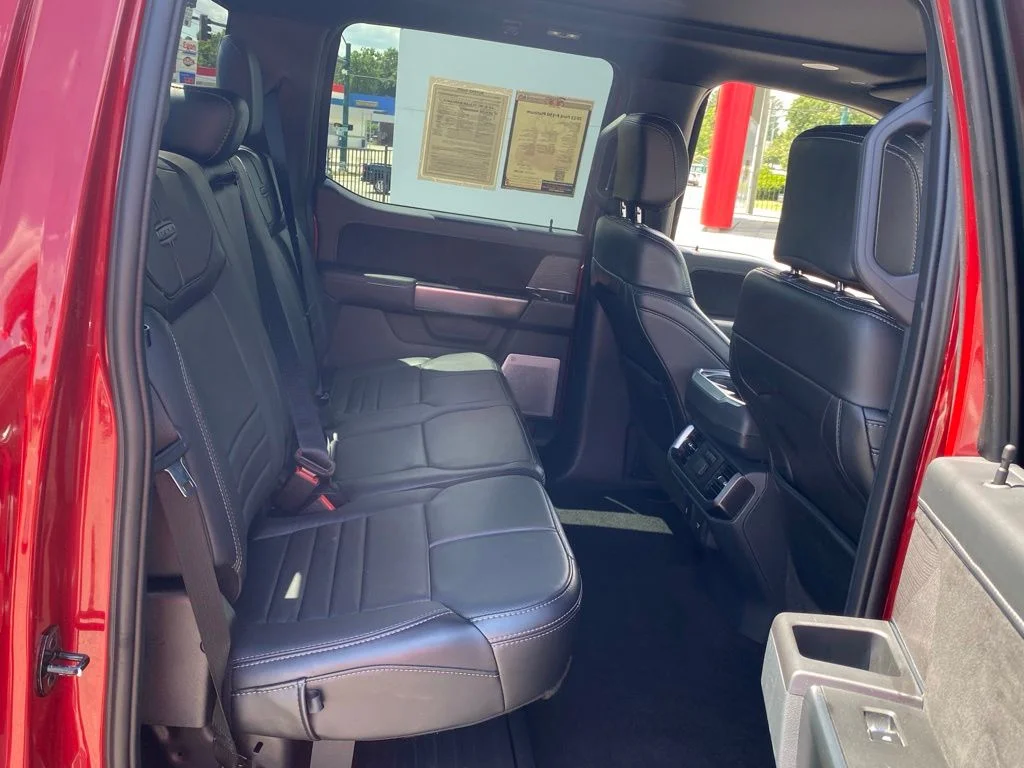 Used 2023 Red Ford Platinum image 17