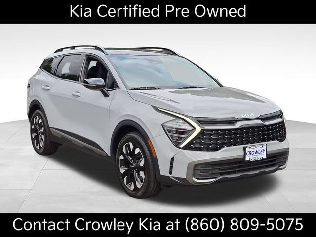 Certified Used 2024 Gray Kia X-Line image 2