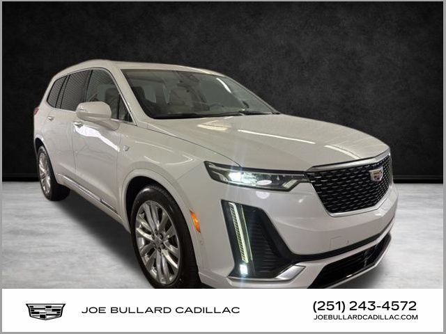 Used 2020 Crystal White Tricoat Cadillac Premium Luxury image 1