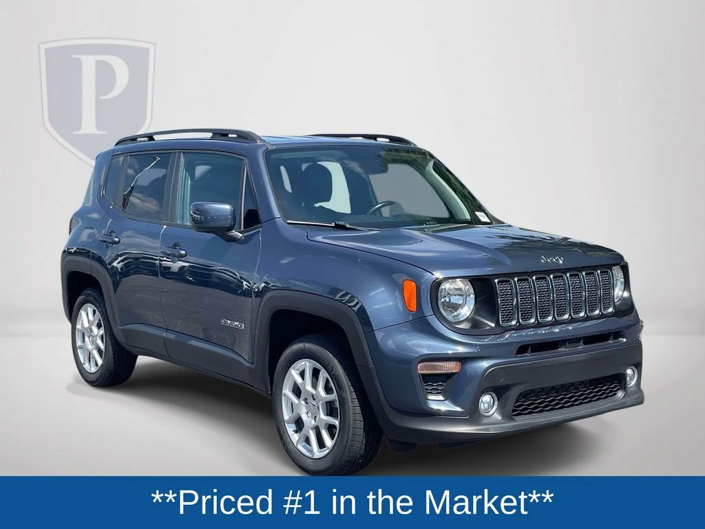 Used 2020 Blue Jeep Latitude image 2