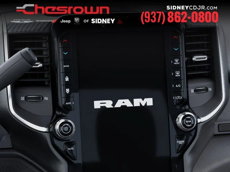 New 2026 Diamond Black Crystal Pearl-Coat Exterior Paint RAM Big Horn image 18