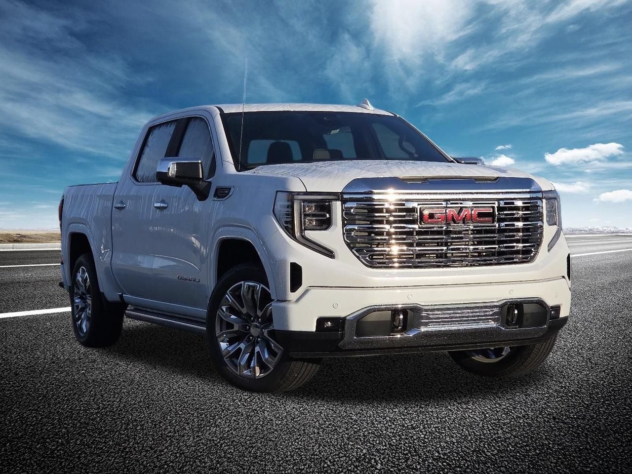 New 2026 Glacier White Tricoat GMC Denali image 2