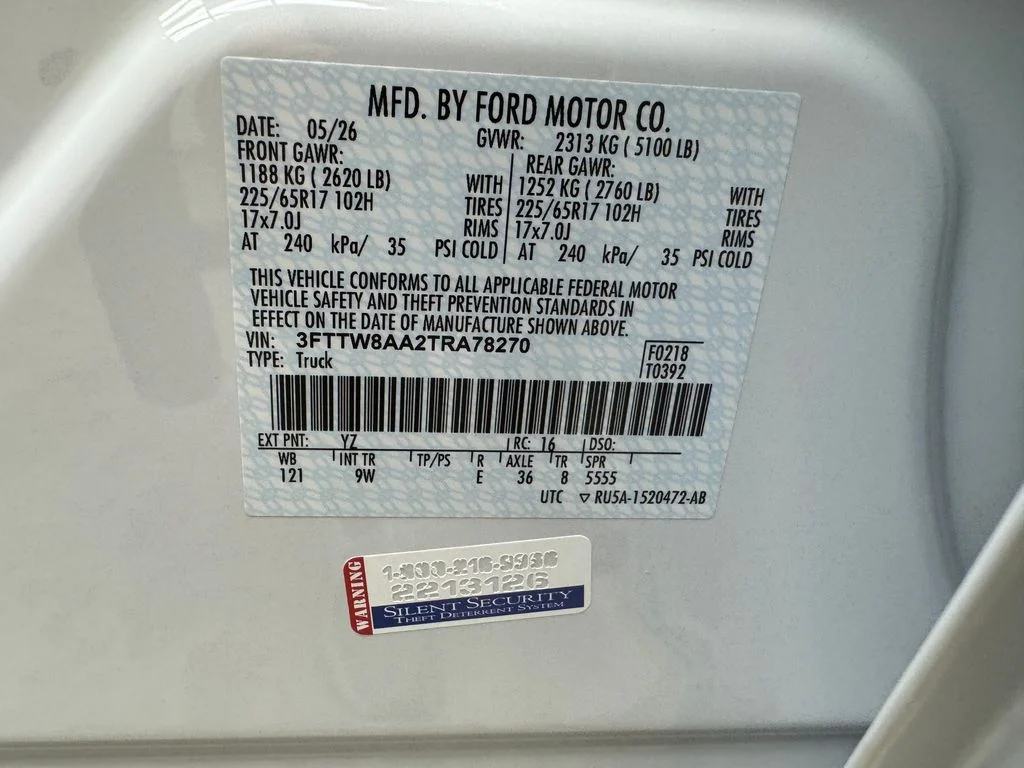 New 2026 Oxford White Ford XL image 27