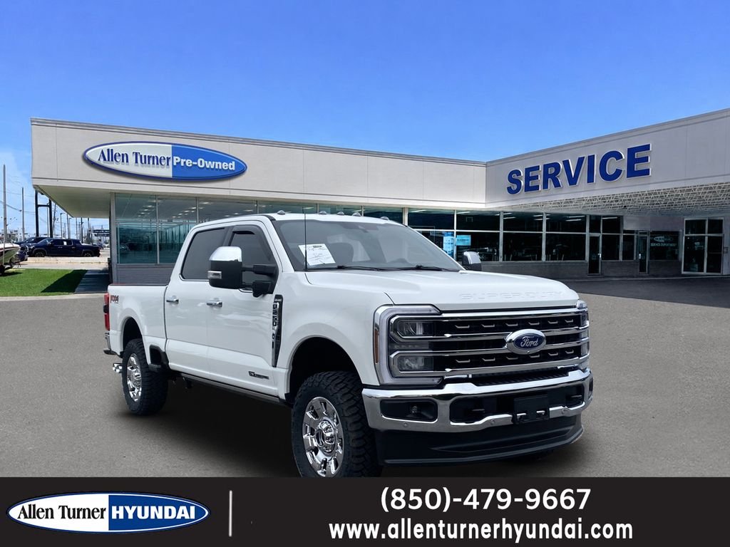 Used 2026 White Metallic Ford King Ranch image 1