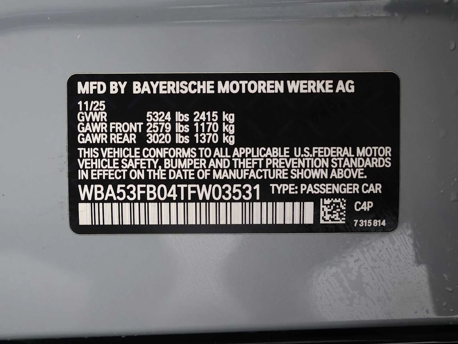 Certified Used 2026 Brooklyn Grey Metallic BMW M440i image 3