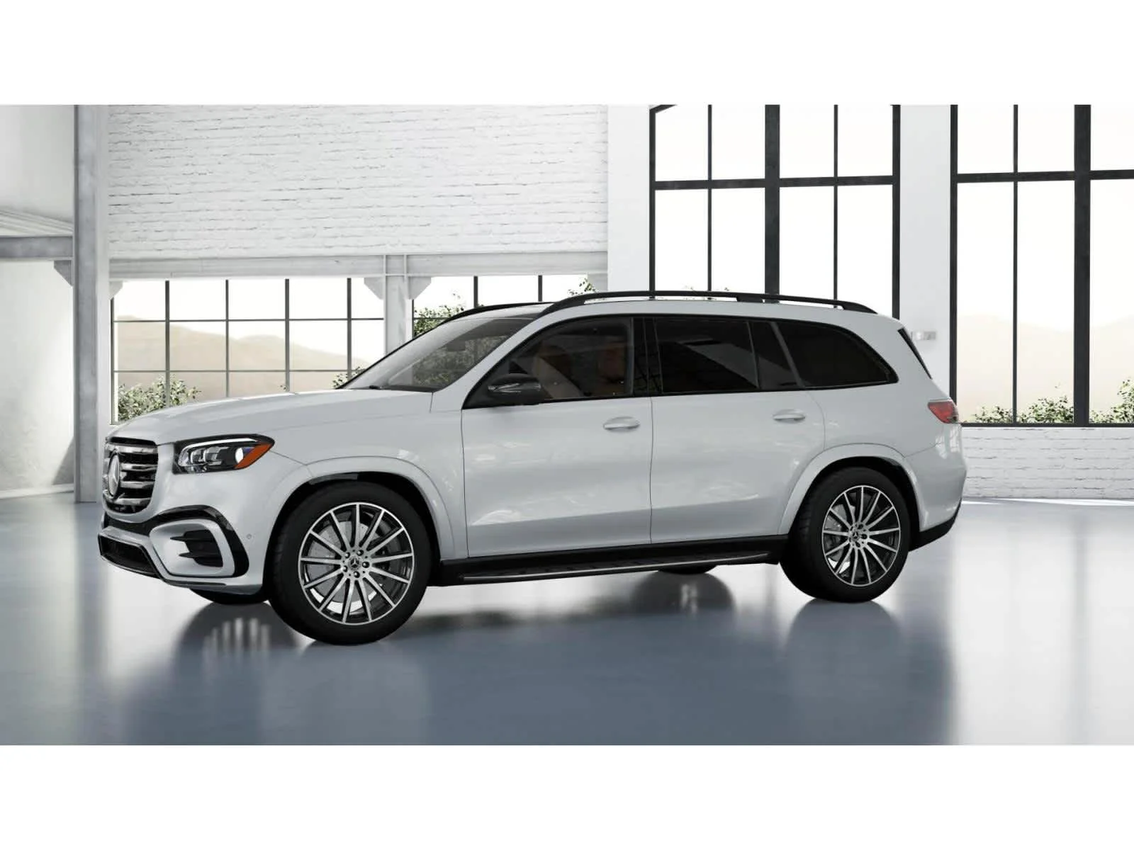 Used 2024 MANUFAKTUR Moonlight White Metallic Mercedes-Benz GLS 450 image 36