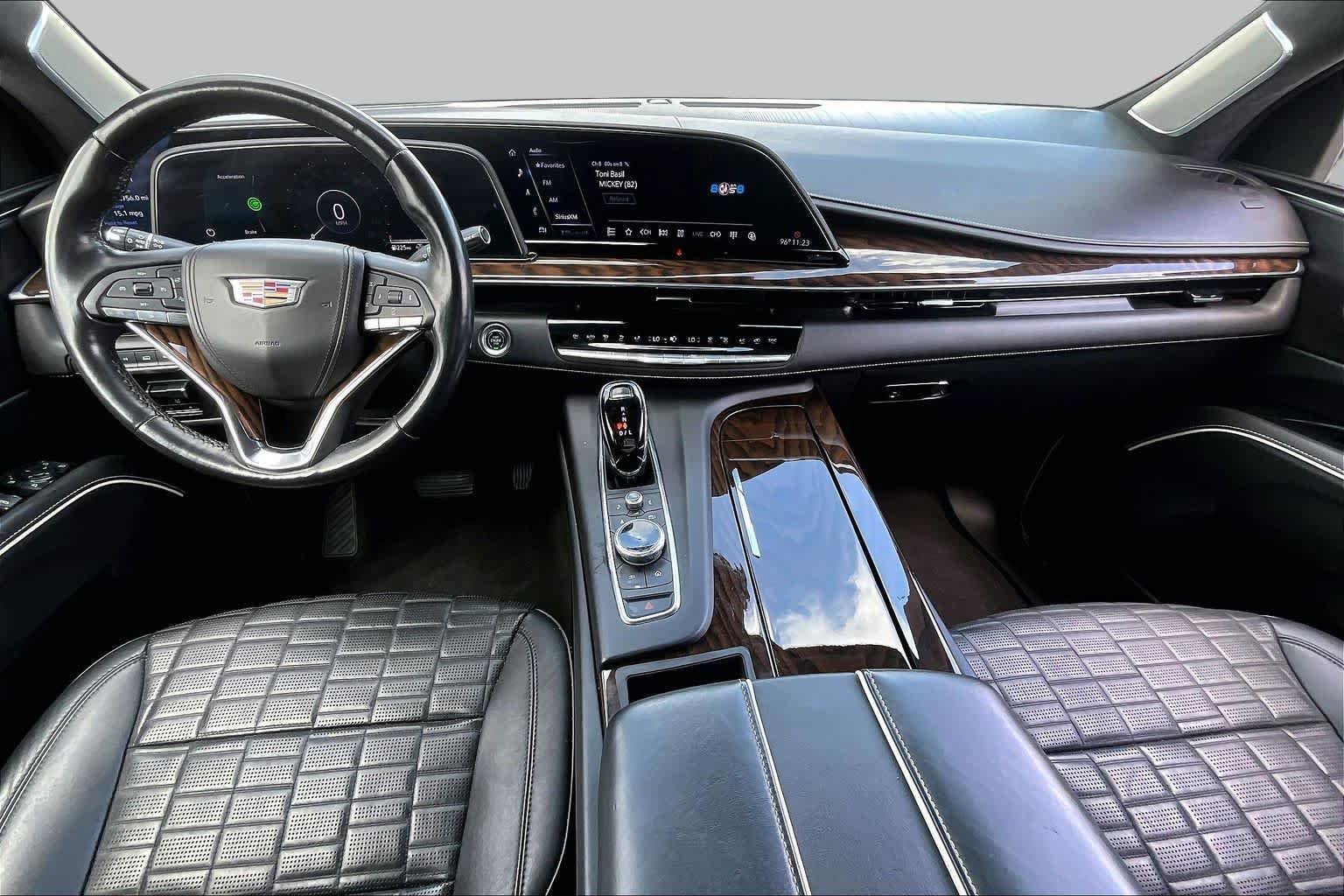Used 2022 Galactic Gray Metallic Cadillac Premium Luxury Platinum image 14