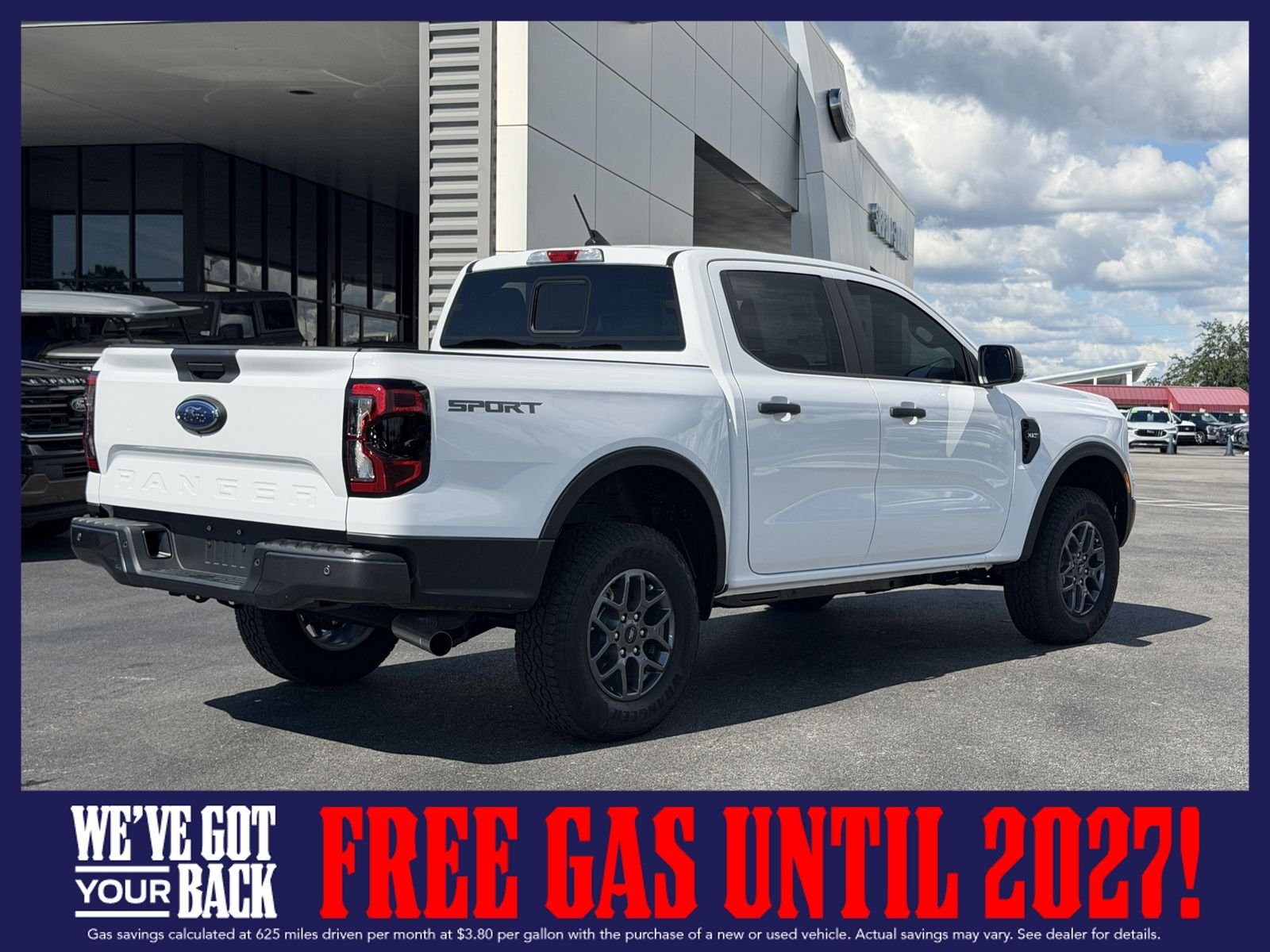 New 2026 Oxford White Ford XLT image 3