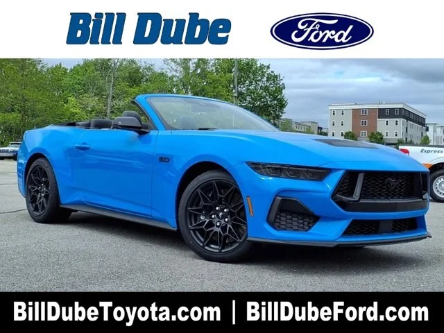 New 2025 Grabber Blue Metallic Ford GT Premium Convertible image 1