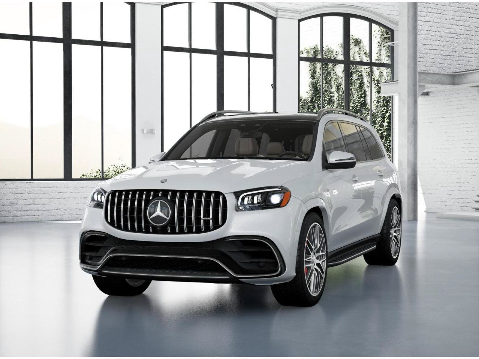 New 2026 MANUFAKTUR Moonlight White Metallic Mercedes-Benz AMG® GLS 63 image 41