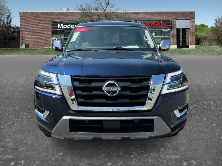 Used 2022 Hermosa Blue Pearl Nissan Platinum image 6