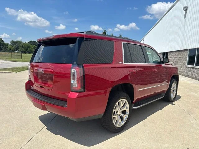 Used 2015 Crystal Red Tintcoat GMC SLT image 7