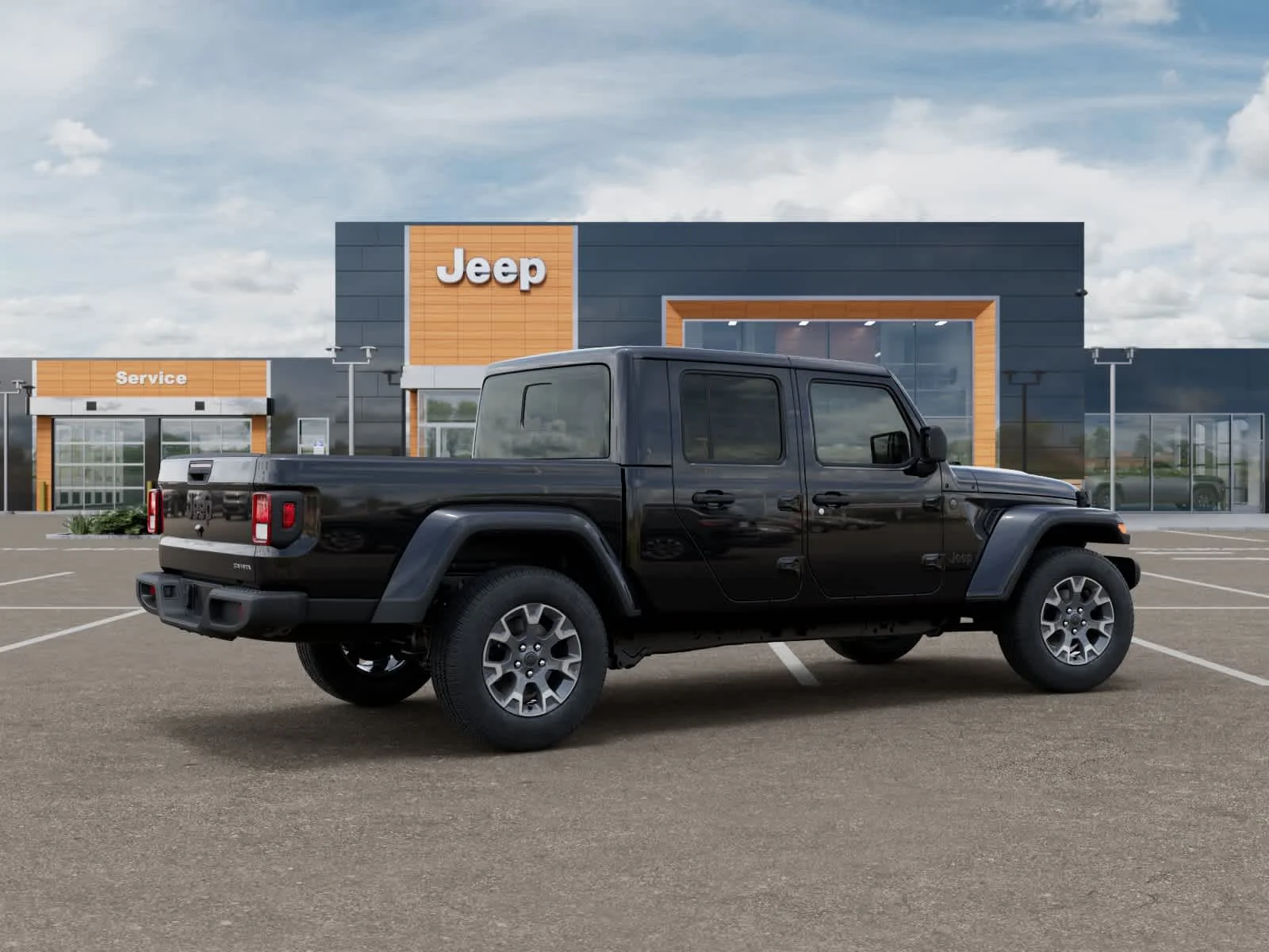 New 2026 Black Clearcoat Jeep Sahara image 4