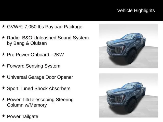 Used 2021 Gray Ford Raptor image 6