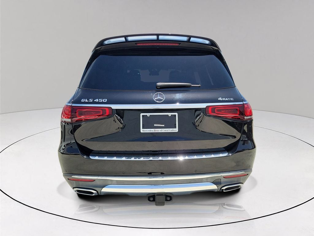 Certified Used 2022 Black Mercedes-Benz GLS 450 image 5