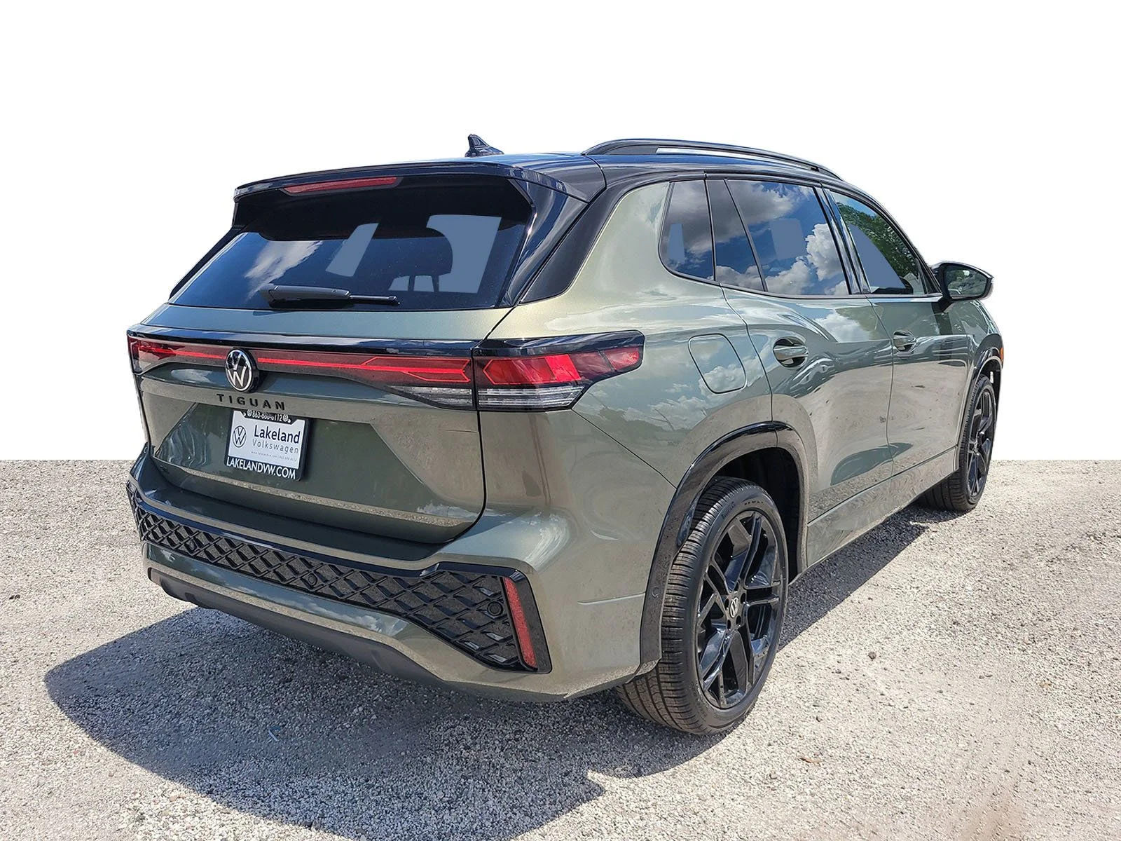 New 2026 Avocado Green  W/Black Roof Volkswagen 2.0T SE R-Line Black image 3