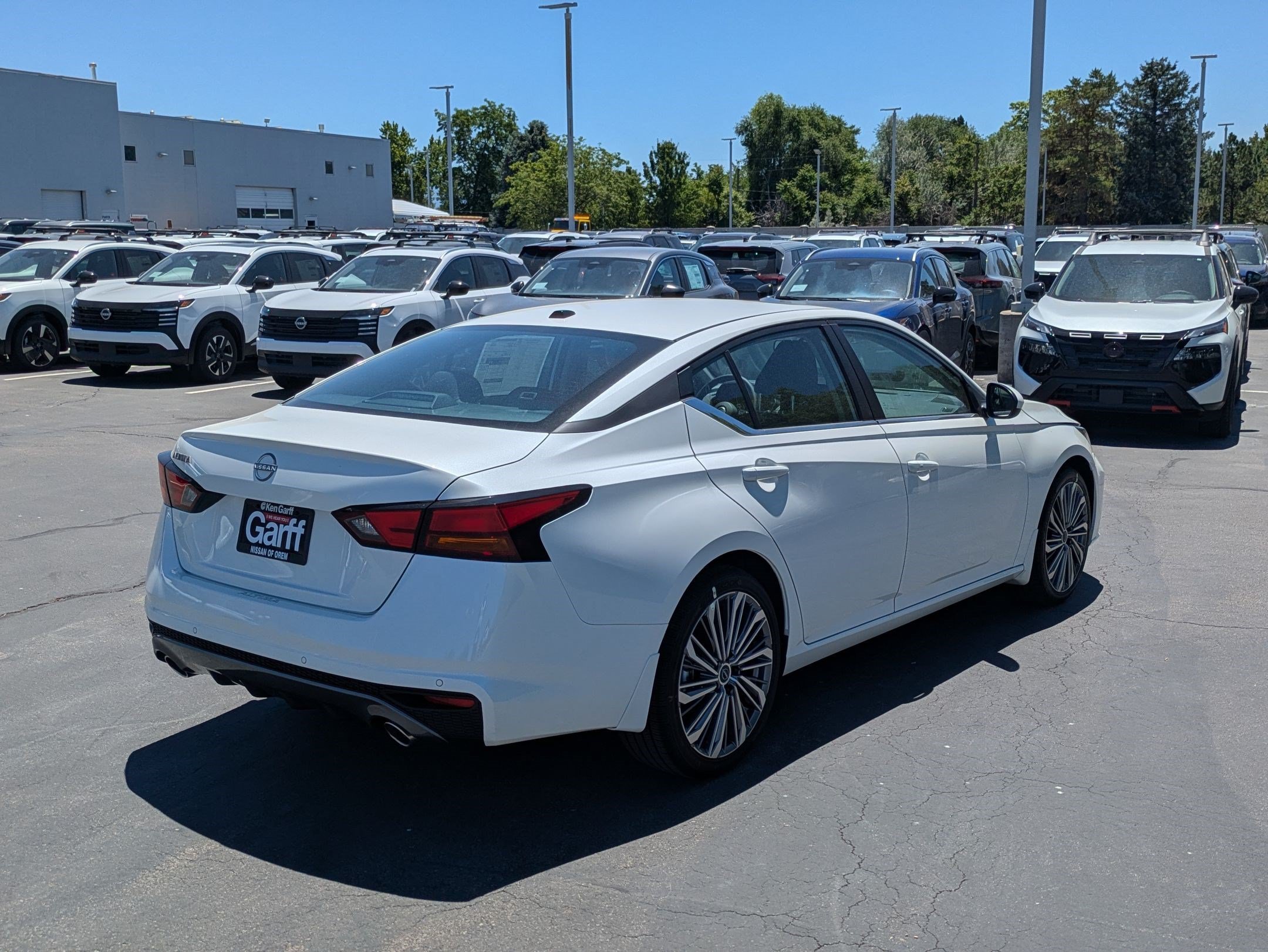 New 2026 Pearl White Tricoat Nissan SV image 3