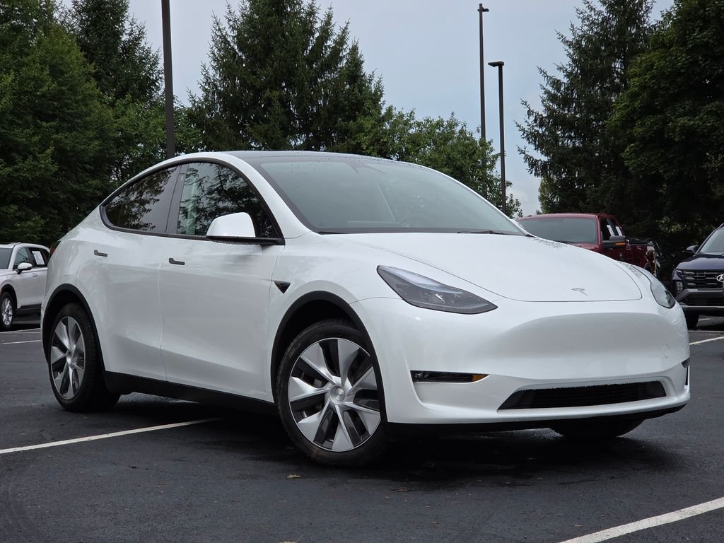 Used 2023 Pearl White Multi-Coat Tesla Long Range image 2