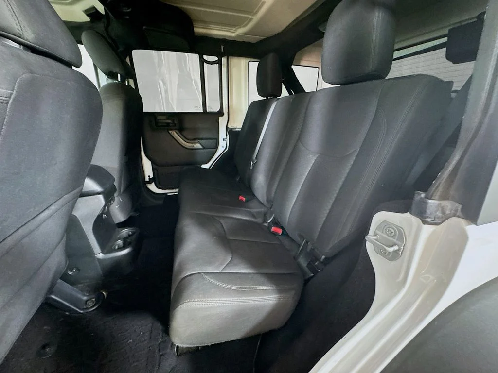 Used 2018 White Jeep Unlimited Willys Wheeler image 26