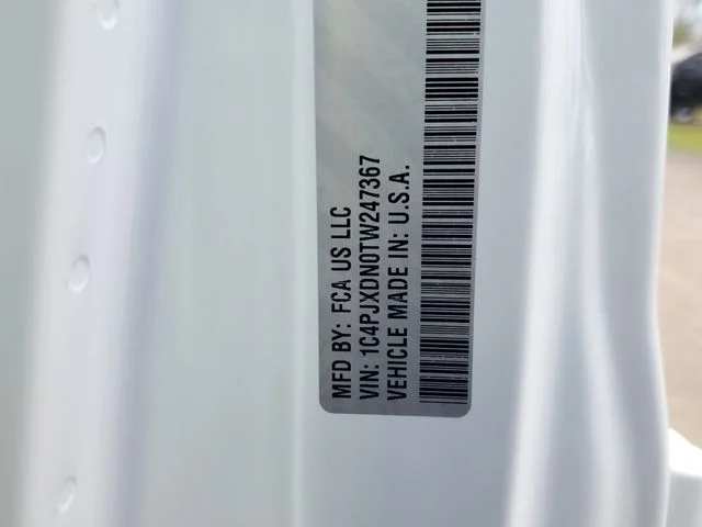 New 2026 Bright White Clear-Coat Exterior Paint Jeep Sport image 29