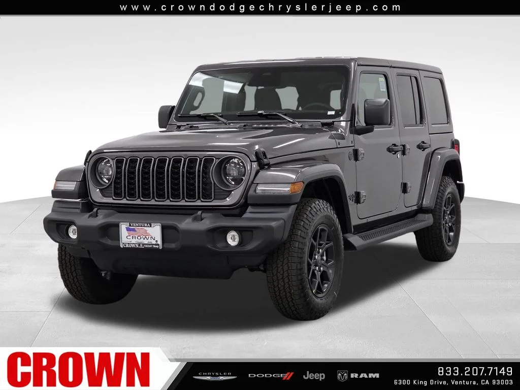 New 2026 Granite Crystal Metallic Clearcoat Jeep  image 1