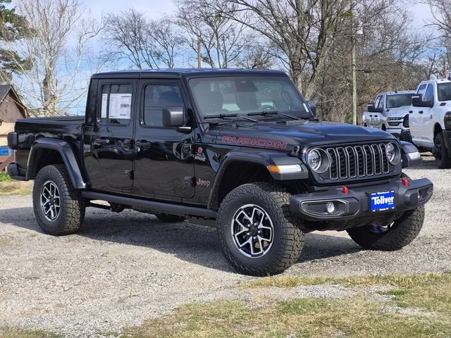New 2026 Black Clear-Coat Exterior Paint Jeep Rubicon image 2