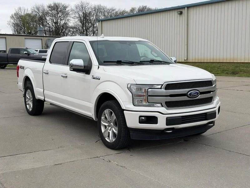 Used 2019 White Ford Platinum image 1